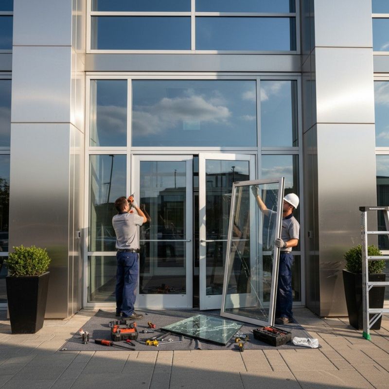 Commercial Metal Door Repair