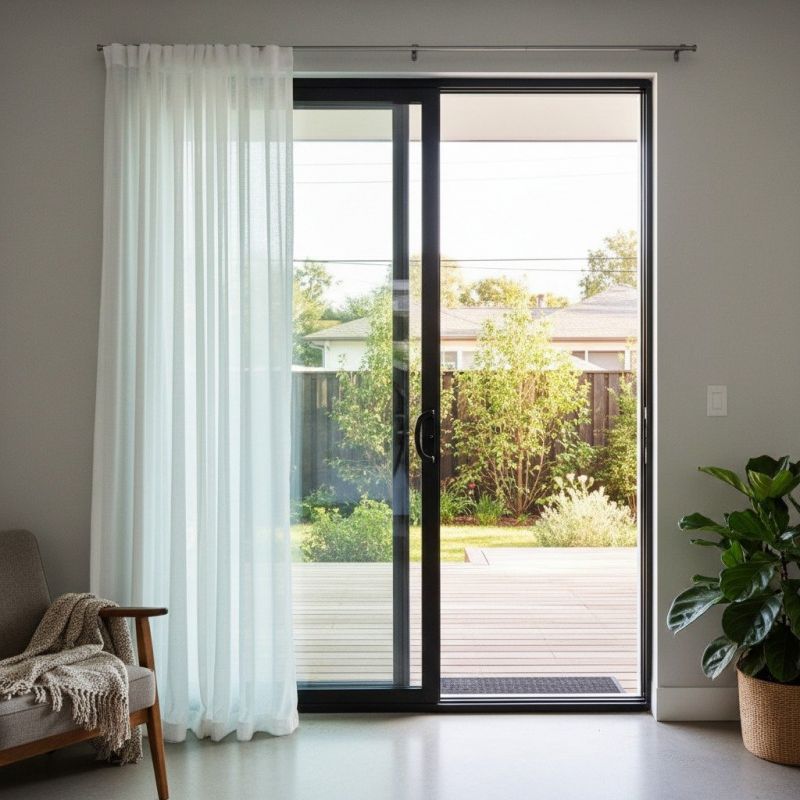 Wood Sliding Door Installation in Raleigh, NC